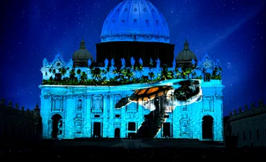 Bazilica Sfântul Petru, transformată într-un ecran imens: Vaticanul trage un semnal de alarmă privind schimbările climatice – FOTO, VIDEO