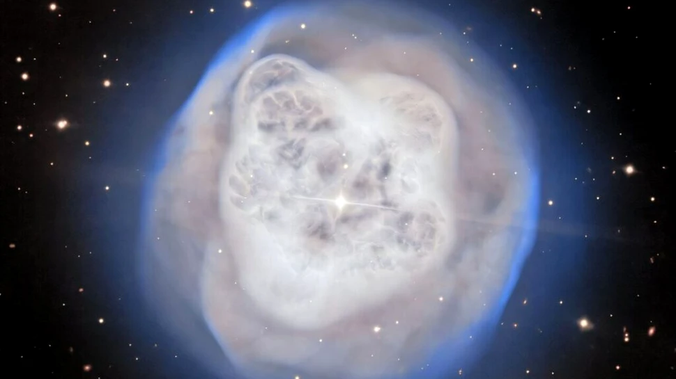 „Nebuloasa Globului de Cristal”, portretul spectaculos al morții unei perechi de stele