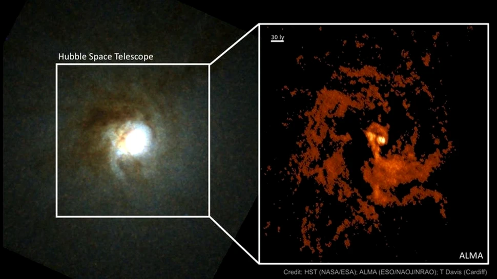 Astronomii au descoperit „veriga lipsă” a Găurilor Negre în centrul unei galaxii fantomatice