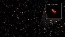 Telescopul Webb a găsit cea mai îndepărtată galaxie observată până acum