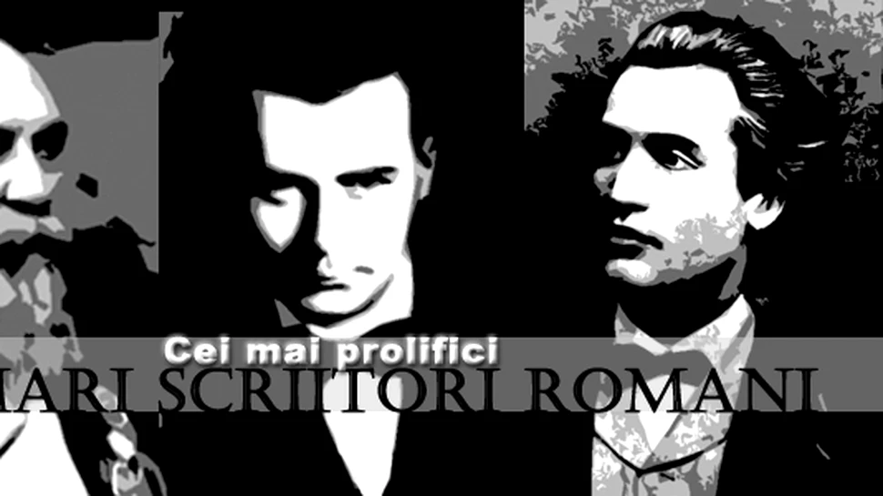Cei mai prolifici 10 mari scriitori romani
