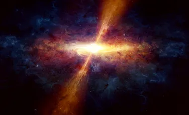 Astronomii au aflat cât cântărește o galaxie care ascunde un quasar