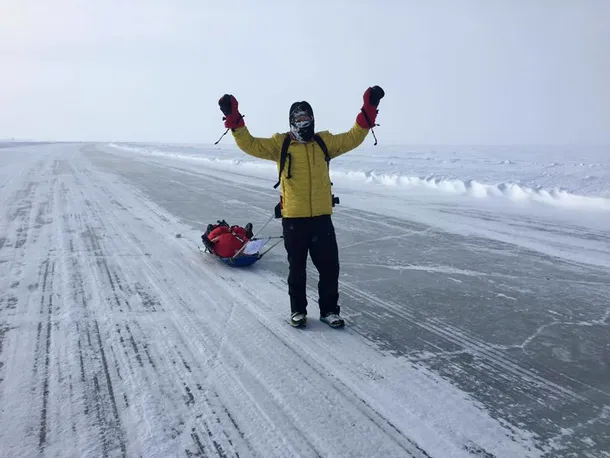 Tibi Uşeriu a câştigat maratonul de la Cercul Polar