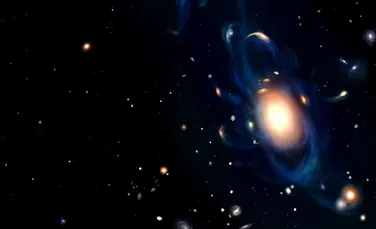 O explozie cosmică bizară, provocată de coliziunea unor galaxii, oferă indicii necunoscute despre Univers