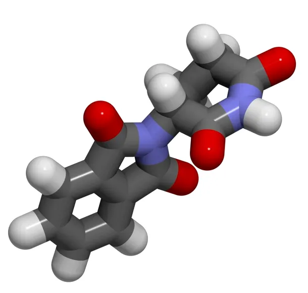 Structura chimică a thalidomidului