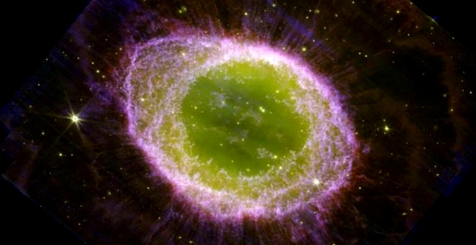 Telescopul James Webb a surprins imagini uimitoare cu Nebuloasa Inelului
