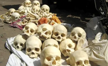 Aproape 100 de cranii umane decoperite intr-un iaz din India