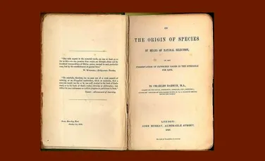 O editie rara a unei carti a lui Darwin va fi vanduta la licitatie