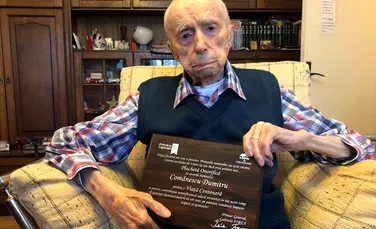 Cel mai longeviv bărbat al planetei, românul Dumitru Comănescu, a murit