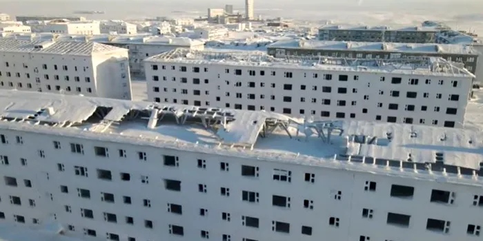 Imagini impresionante din cel mai rece oraș din Europa, cândva o comunitate prosperă de mineri