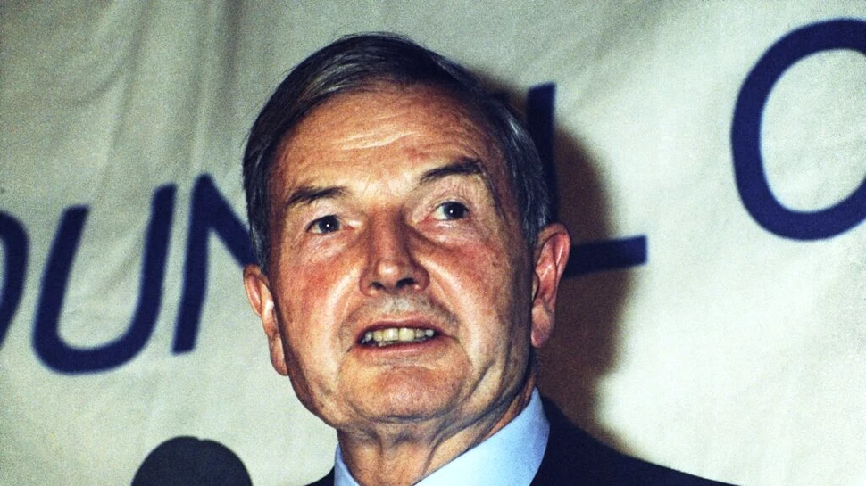 David Rockefeller, cel mai bătrân miliardar al lumii în 2017. „Îmi dau seama cât de norocos am fost. Am avut o viață minunată”