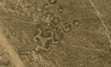 Peste 50 de desene similare „liniilor Nazca” au fost observate cu ajutorul Google Earth