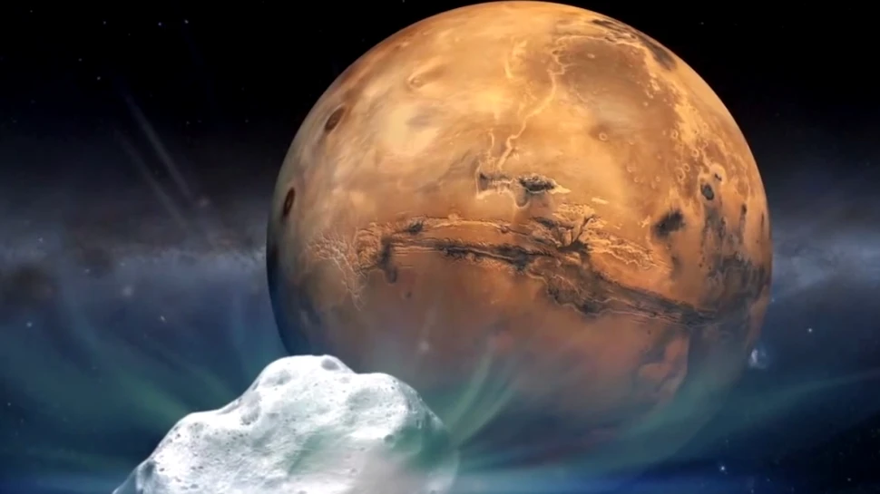 Ameninţarea spaţială: „Siding Spring” riscă să distrugă două sonde spaţiale, „măturând” Marte cu 50 km/secundă! (VIDEO)