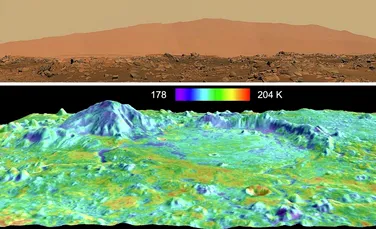 NASA ar fi aterizat din greșeală lângă un vulcan pe Marte