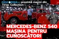 Mașini din Țiriac Collection – Ep. 4: Mercedes-Benz 540 K, mașina pentru cunoscători