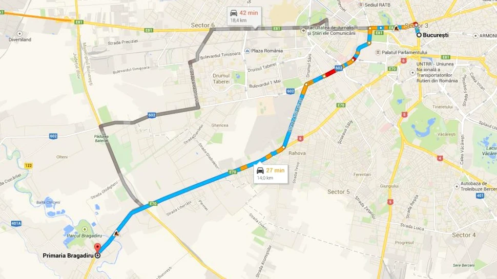 Google Maps va afişa limitele de viteză din localităţi, atunci când este folosit modul de navigare