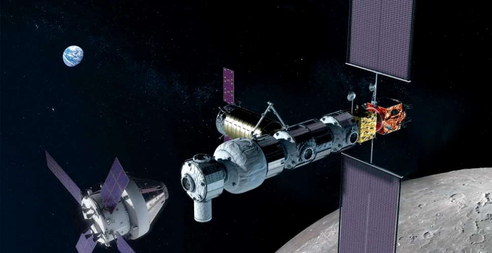 NASA și ESA vor să construiască o stație spațială în apropierea Lunii