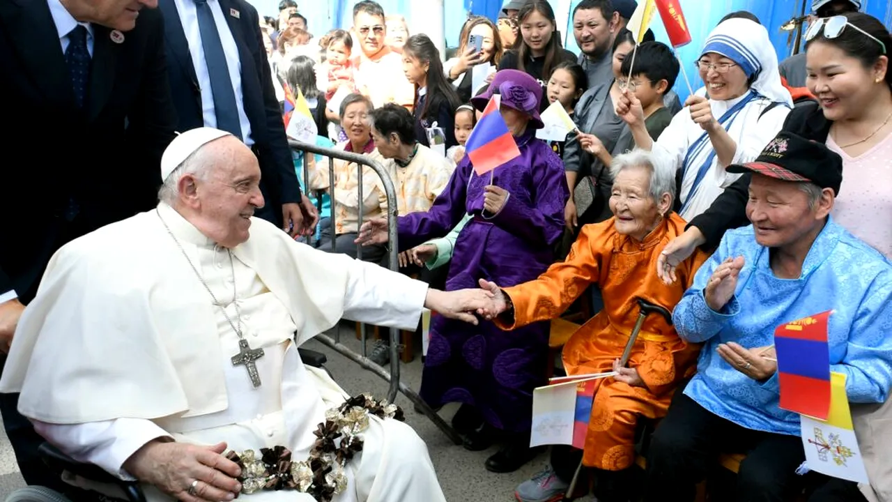 în Mongolia 