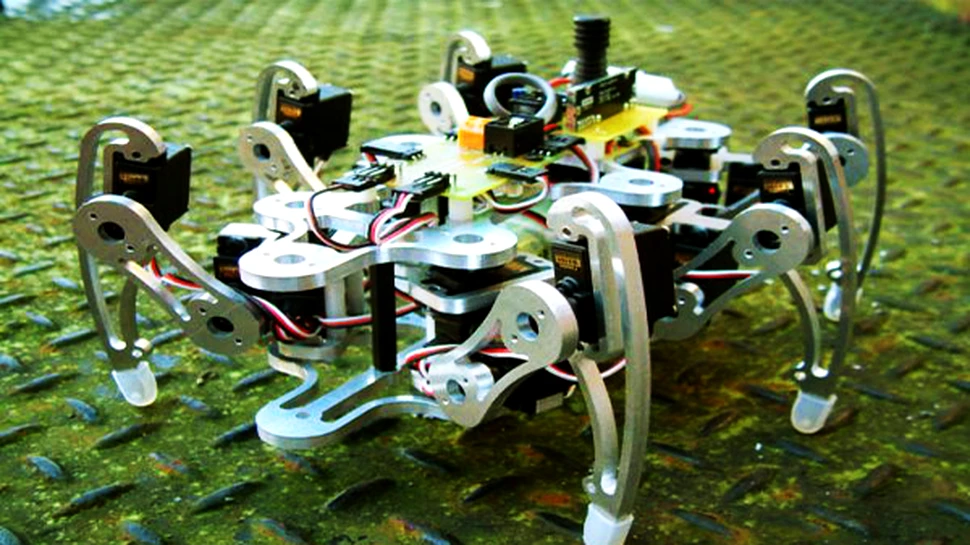 Lighioana robotica cu sase picioare
