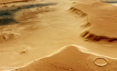 „Un adevărat festin geologic”: Un crater bizar a fost descoperit pe Marte