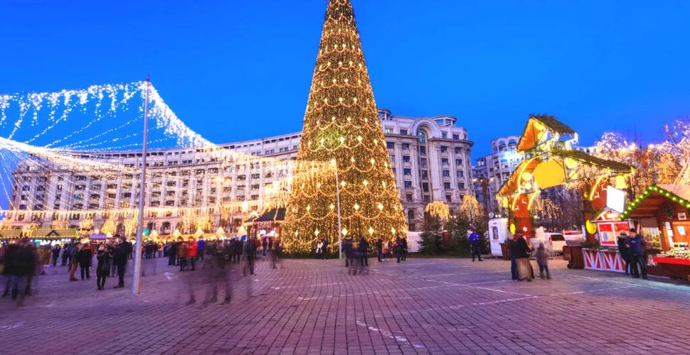Târgul de Crăciun București, deschis de astăzi în Piața Constituției