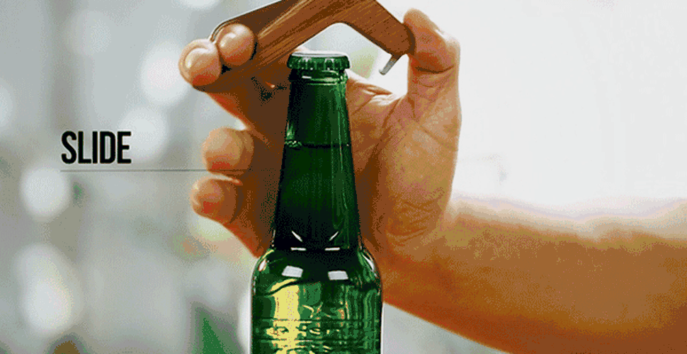 Desfăcătorul de bere inteligent care îţi notifică prietenii atunci când deschizi o nouă sticlă