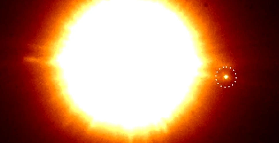 Astronomii au fotografiat accidental ceea ce poate fi prima imagine directă cu o exoplanetă în curs de formare