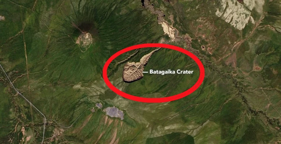 Imaginile NASA ale craterului Batagaika din Siberia scot la iveală un lucru extrem de îngrijorător – FOTO