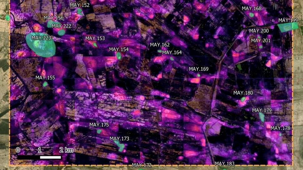Situri arheologice noi, identificate cu Inteligența Artificială