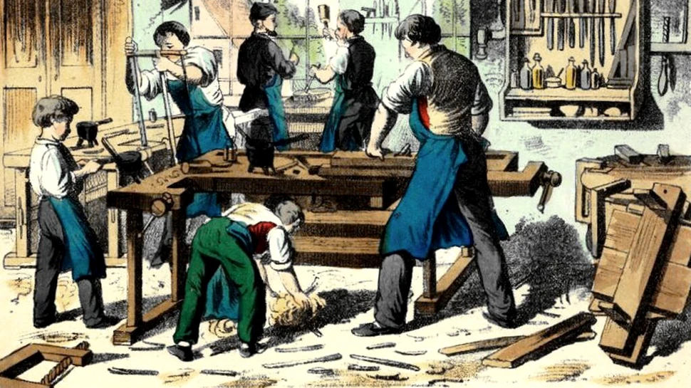 Înfiinţarea primului sindicat din România: al tâmplarilor