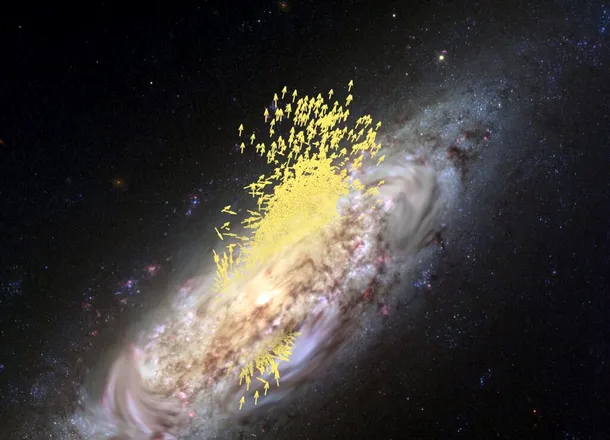 Galaxia noastră s-a răsturnat la 90 de grade, iar astronomii nu știu de ce