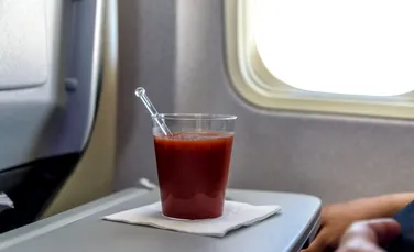 Test de cultură generală. De ce se servește suc de roșii în avion?