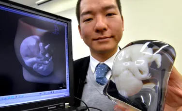 Poza bebeluşului în uter nu mai e de ajuns? O companie japoneză realizează modele 3-D din plastic ale copiilor încă nenăscuţi