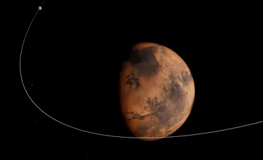 Sateliții naturali ai Planetei Roșii ar putea fi de fapt fragmente din ceva mult mai mare