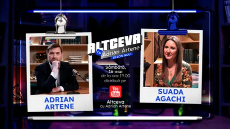 Dincolo de măști: Suada Agachi descifrează hărțile destinului la podcastul „Altceva cu Adrian Artene”! Cum ne trădează trăsăturile feței și liniile palmei