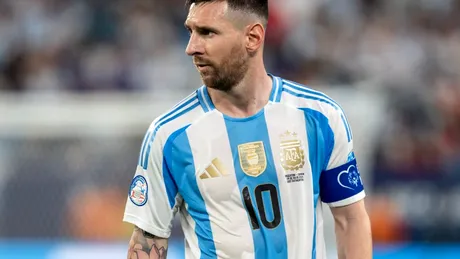 Lionel Messi a anunțat că se retrage din naționala Argentinei