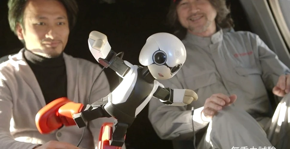 Kibo, robotul astronaut, a fost testat în mediu cu gravitaţie zero (FOTO / VIDEO)