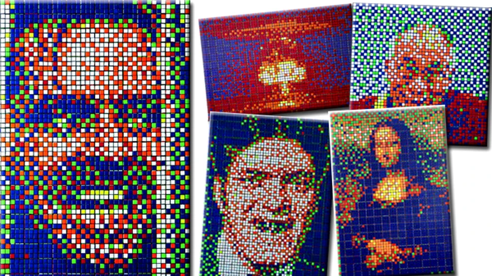 Rubikcubism, arta pe milioane