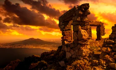 Cine a supraviețuit erupției Vezuviului? Urmele lăsate de oamenii care au fugit din Pompeii