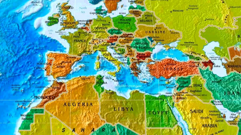 Harta lumii pe care o cunoaştem este greşită. Ce nu apare pe ea