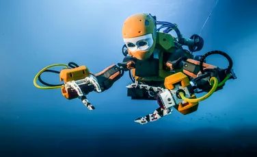 OceanOne, robotul umanoid care le permite cercetătorilor să ”simtă” obiectele aflate sub apă. Recent a descoperit o COMOARĂ – FOTO+VIDEO