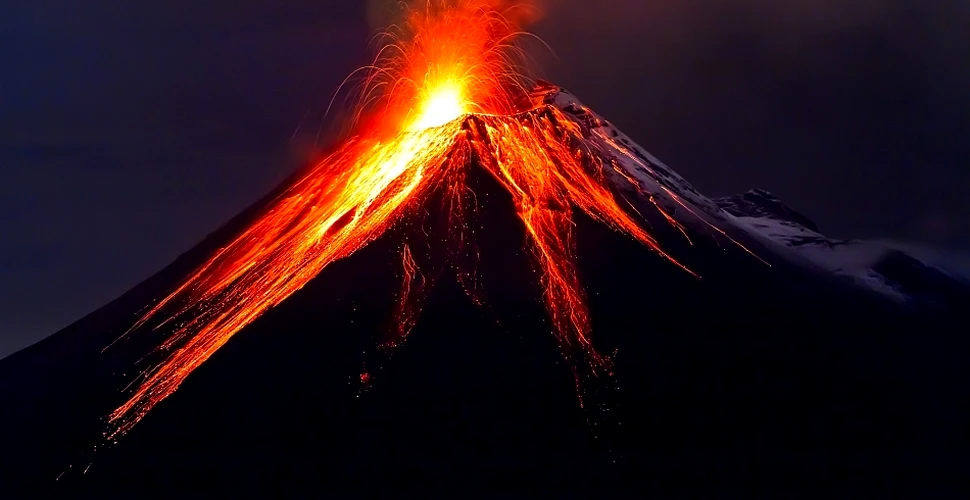 Cutremurele foarte puternice pot duce la micşorarea vulcanilor