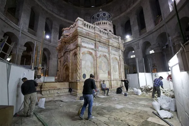 Sfântul Mormânt al lui Iisus Hristos a fost restaurat