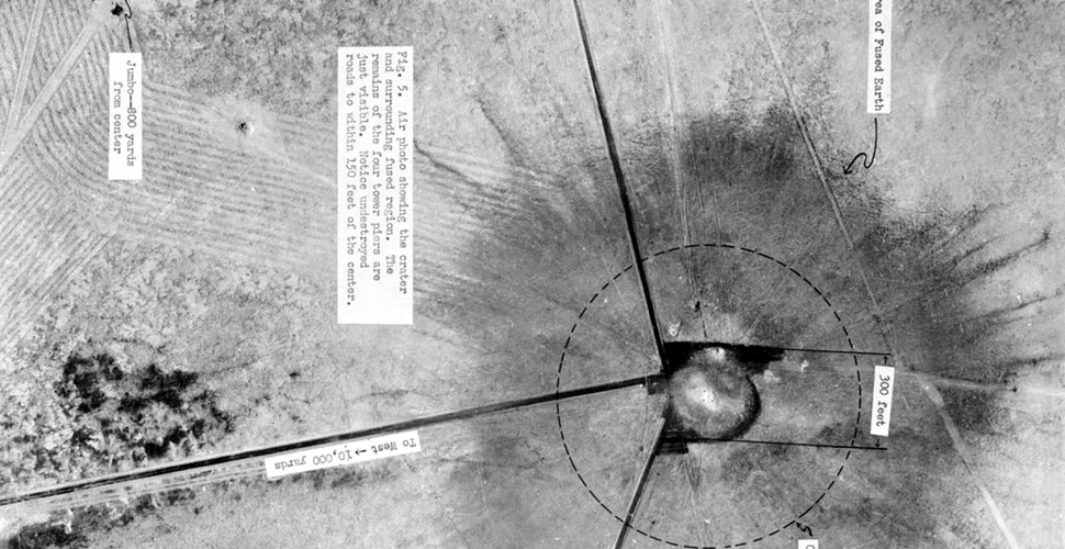 Primul test cu bombă atomică din lume a creat un obiect extrem de neobișnuit