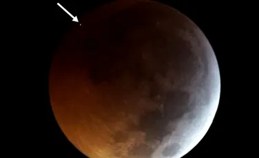 Fenomen extrem de rar în timpul eclipsei de Super-Lună Sângerie – VIDEO