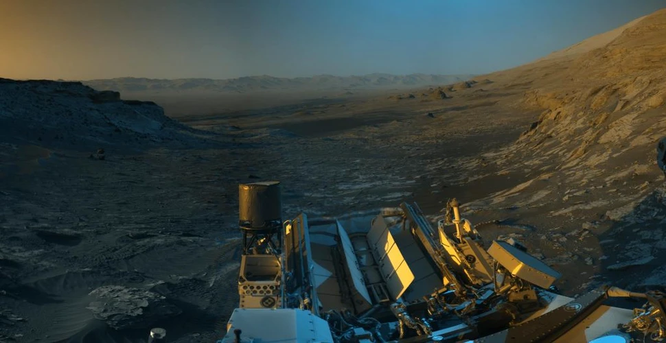 Frumusețea peisajului de pe Marte, surprinsă în noi imagini făcute de roverul Curiosity al NASA