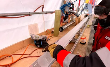 Gheață veche de 1,2 milioane de ani, extrasă de la mare adâncime în Antarctica