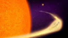 Astronomii au descoperit o planetă cu o coadă de cometă