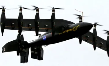 NASA a testat cu succes avionul-elicopter, o aeronavă care planează ca un elicopter, dar poate zbura ca un avion – VIDEO