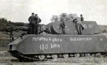 GALERIE FOTO. Imagini nemaivăzute cu super-tancul german cu care Hitler voia să câştige războiul